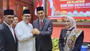 Kakanwil Kemenag Aceh Hadiri Pelantikan Sekda Aceh, Setiba dari Kunker di Takengon, Rohaniwan Kabid Urais