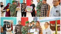 Kodim 0115/Simeulue Gelar Lomba Gapura HUT ke-80 RI, Desa Sinabang Raih Juara Pertama
