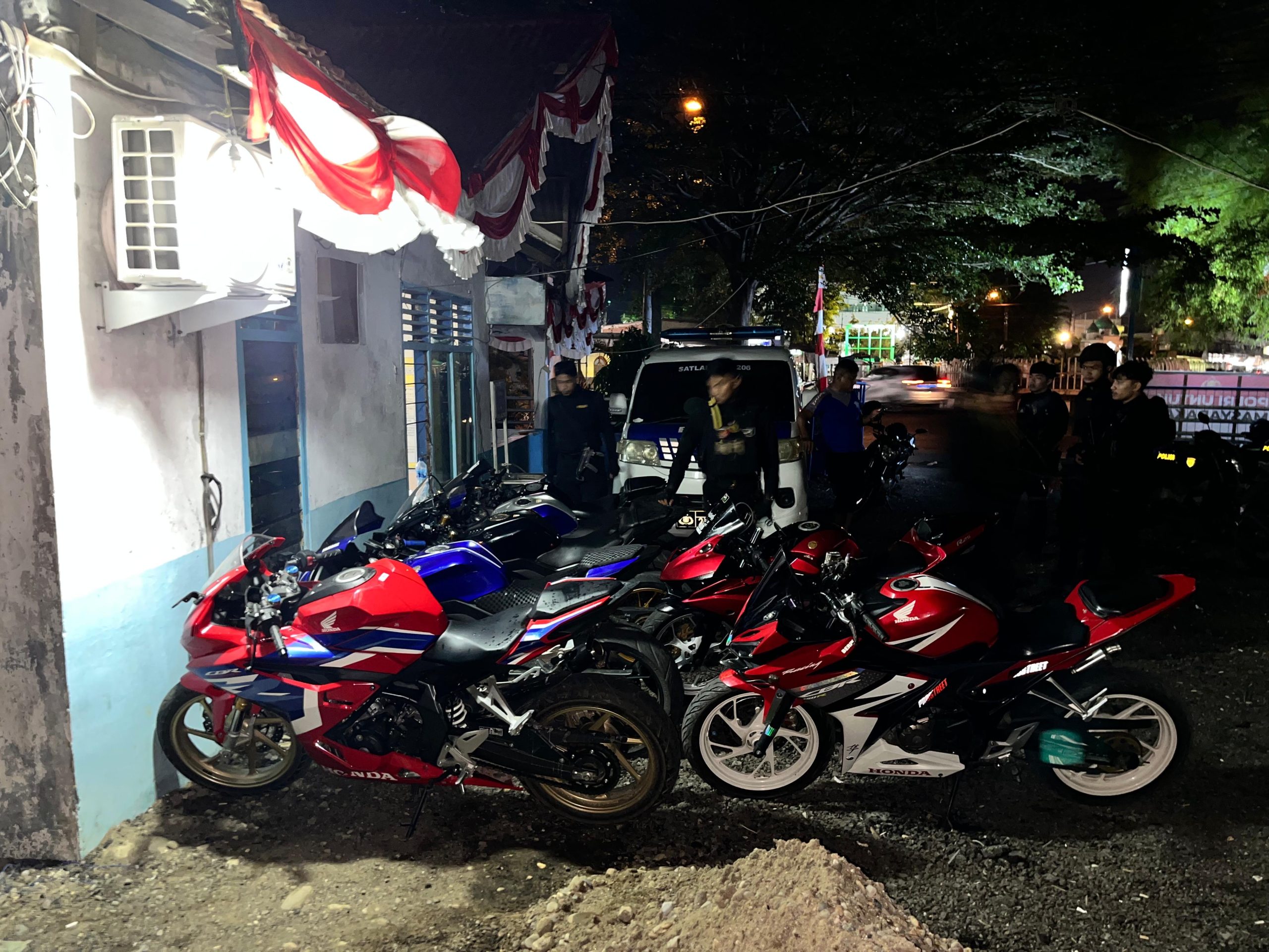 Balapan Liar di Lhokseumawe, Polisi Amankan Tujuh Remaja dan Delapan Sepmor