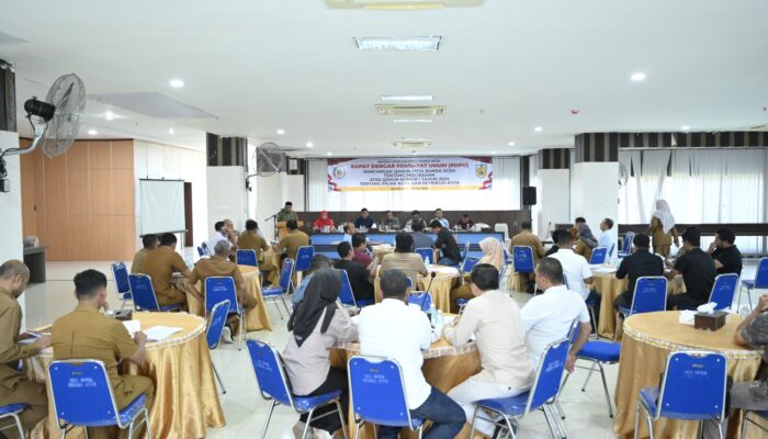 Banleg DPRK Banda Aceh Gelar RDPU Raqan Pajak Dan Retribusi Kota