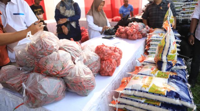 Pemko Lhokseumawe Dukung Gerakan Pangan Murah untuk Jaga Stabilitas Harga dan Kendalikan Inflasi