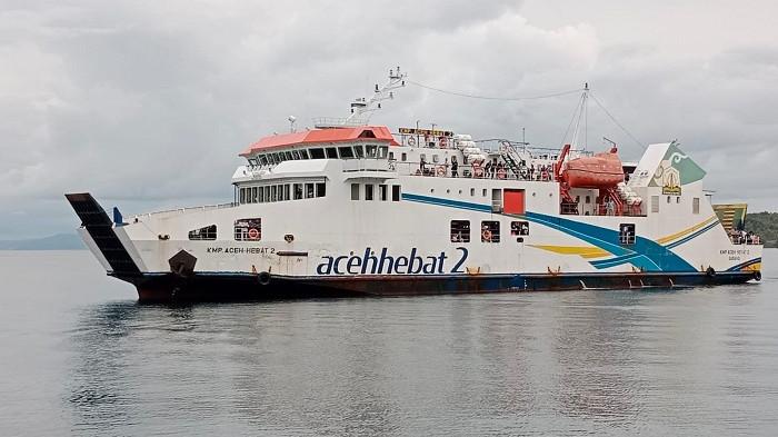 KMP Aceh Hebat 2 Siap Ambil Alih Layanan Sabang-Banda Aceh Selama KMP BRR Docking