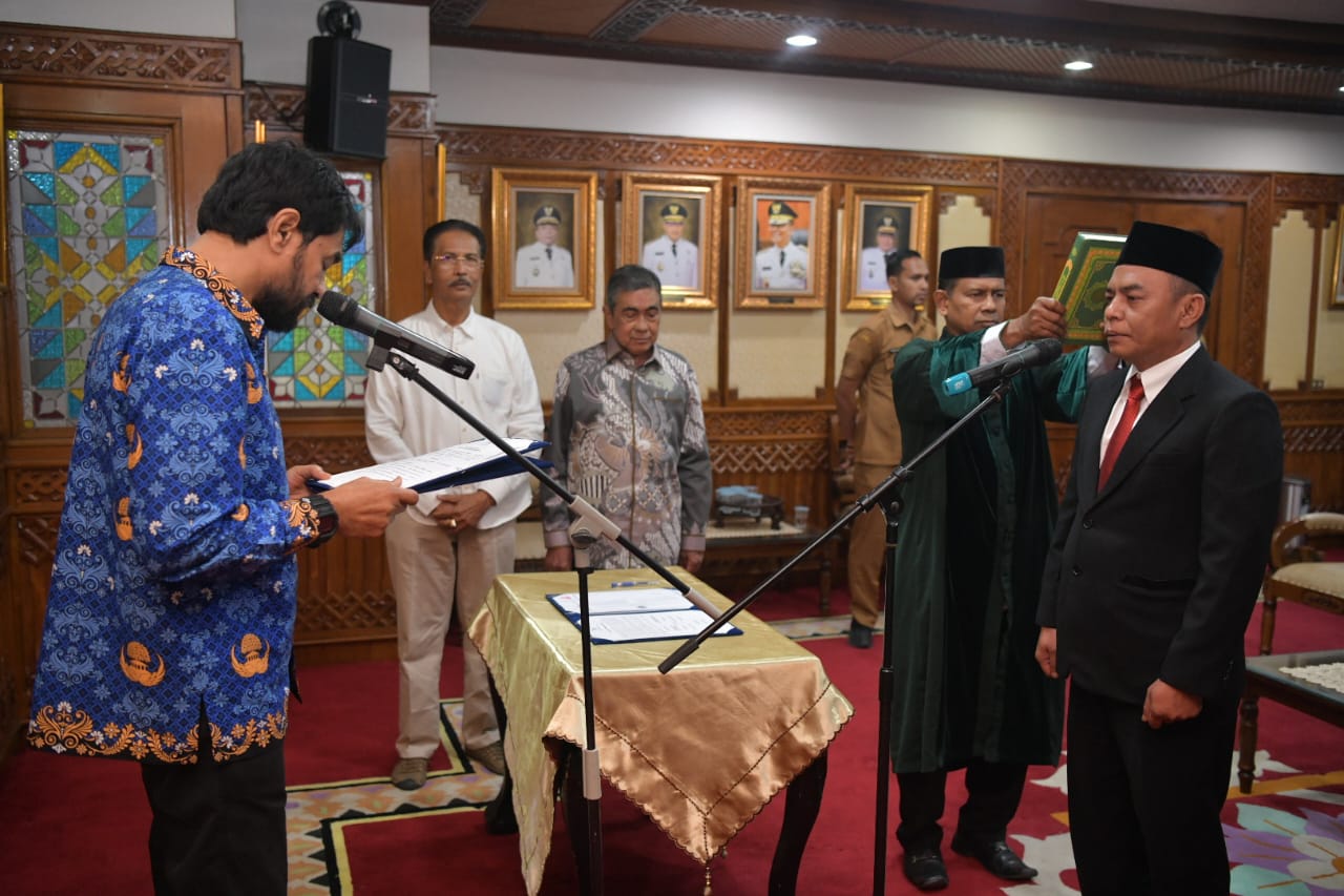 Mualem Lantik Wakil Kepala BPKS Periode 2025-2030