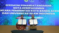 Pemko Banda Aceh teken MoU pengembangan parfum nilam dengan UII Yogyakarta