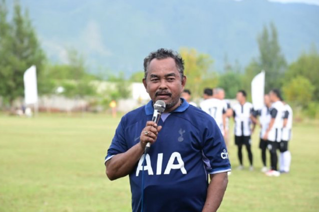 Turnamen Sepakbola SBA 2025 Dimulai, Asisten II Sekda Aceh Besar Ajak Masyarakat Aktif Berolahraga