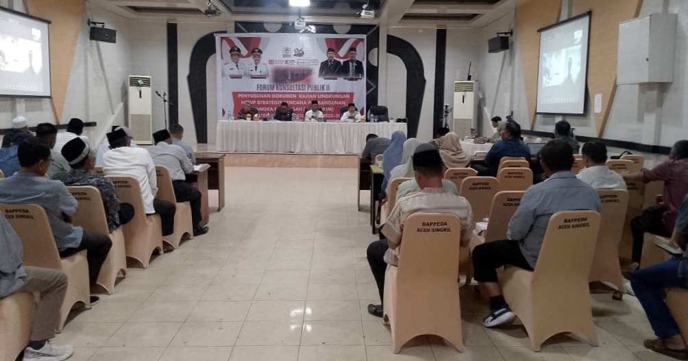 Aceh Singkil Rumuskan RPJM Dengan Komitmen Lingkungan dan Keadilan Sosial