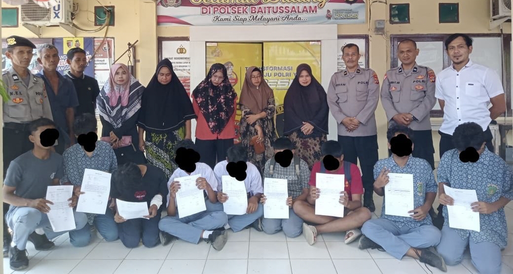Sembilan Pelajar Terjaring Razia Saat Bolos, Dalam HP Ditemukan Film Porno