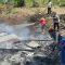 Lagi Memasak, Api Menyambar Rumah Warga Pide Jaya hingga Ludes Terbakar