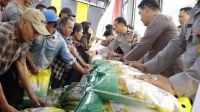 Polda Aceh salurkan 65,5 ton beras lewat program GPM