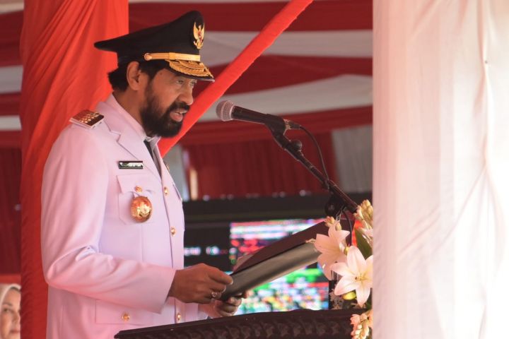 Momen HUT RI, Gubernur Aceh Ajak Masyarakat Bersatu Bangun Daerah