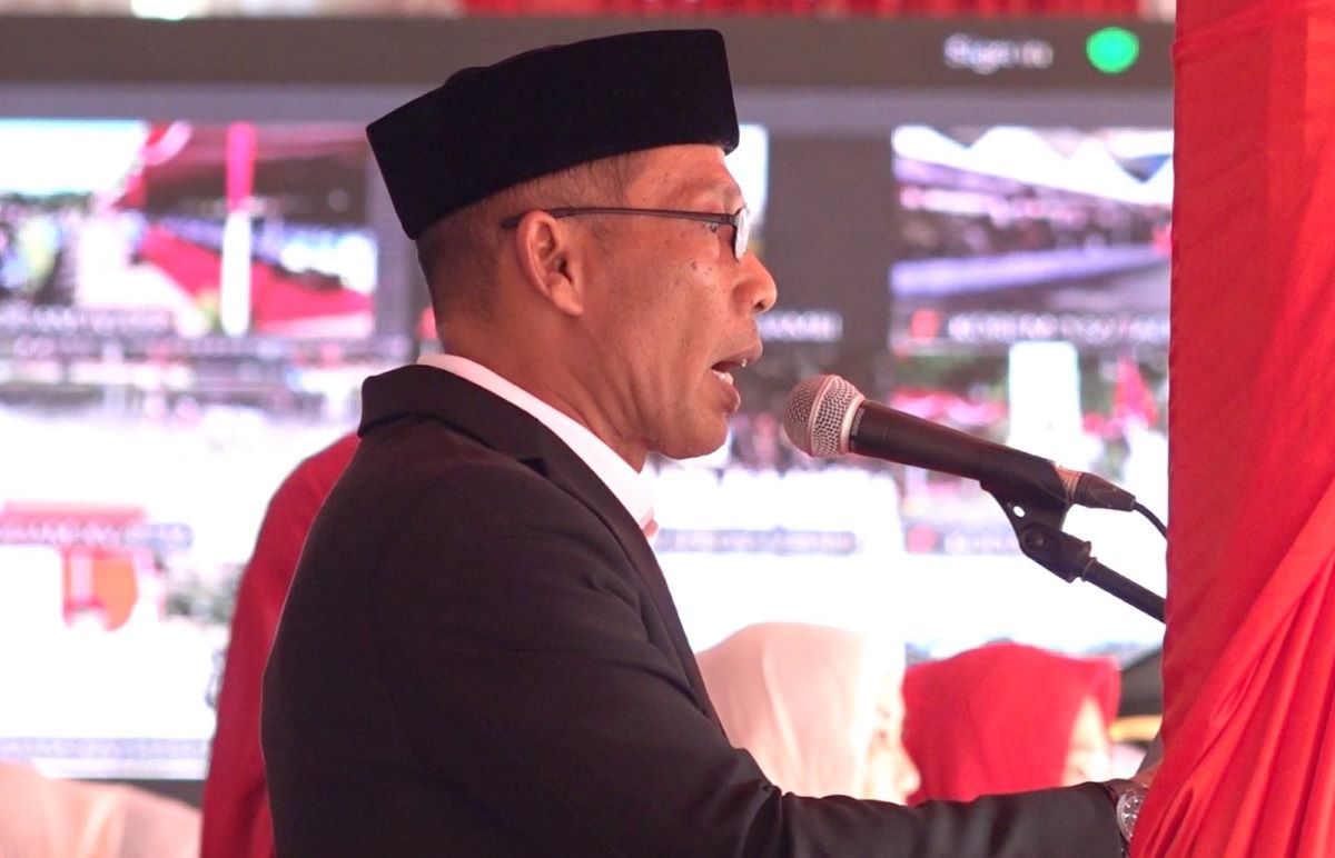 Ketua DPR Aceh Zulfadhli Baca Teks Proklamasi