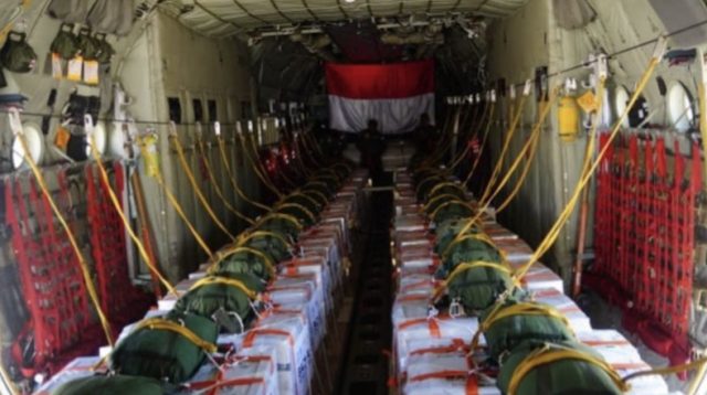 TNI Berhasil Daratkan Bantuan Logistik ke Rakyat Gaza pada HUT ke-80 RI