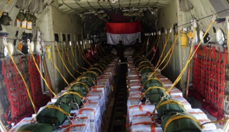 TNI Berhasil Daratkan Bantuan Logistik ke Rakyat Gaza pada HUT ke-80 RI