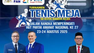 Wakil Ketua DPRK Banda Aceh Gelar Aneka Kegiatan Sambut HUT ke-80 RI dan HUT ke-27 PAN
