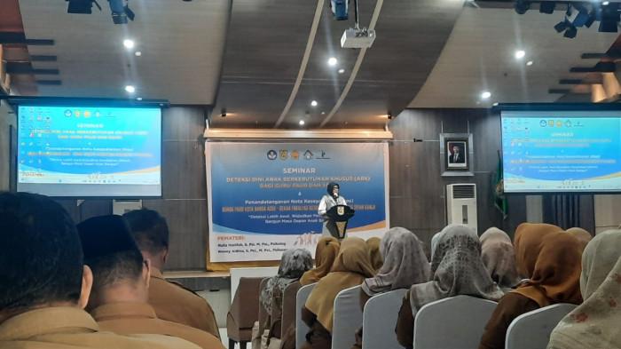 Guru di Banda Aceh Diedukasi Deteksi Dini Potensi Anak Berkebutuhan Khusus