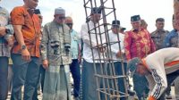 Bupati Aceh Utara Lakukan Peletakan Batu Pertama Mini Mall Modern di Panton Labu