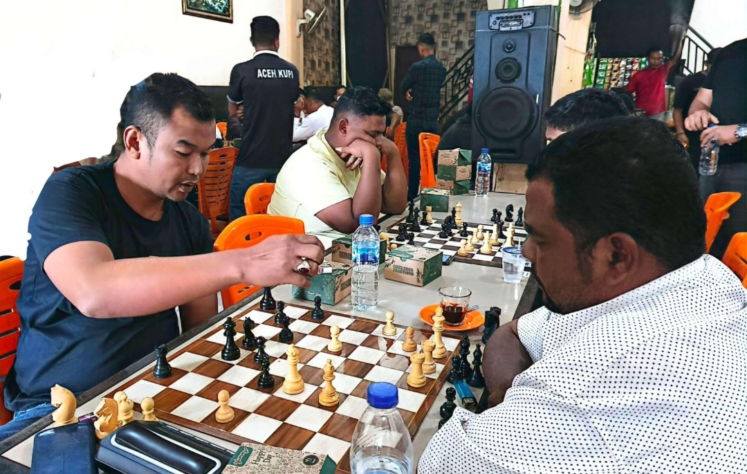 Meriahkan HUT RI ke-80, Percasi Pidie Jaya Gelar Turnamen Catur Non Master