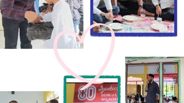 Peringati HUT RI ke-80, KPA Sagoe 131 Peureulak Gelar Syukuran dan Santuni 80 Anak Yatim