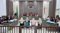 Rugikan Negara Rp 1,6 Miliar, Tiga Terdakwa Kasus Korupsi Perumdam Sigli Dituntut 4,8 Tahun Penjara