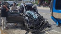 Anggota TNI Gugur dalam Kecelakaan Maut di Aceh Timur, Mobil Rusak Parah