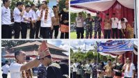 Bupati Mohammad Nasrun Mikaris Hadiri Launching Program (MBG) Dihalaman SMA 1 Desa Suka Karya Kecamatan Simeulue Timur