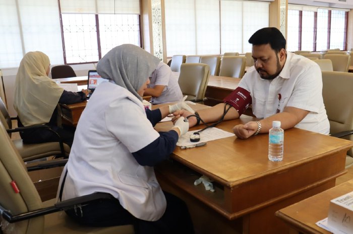 Dinas Perkim Aceh Gelar Donor Darah Rutin Bersama PMI Banda Aceh