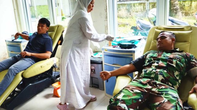 Panglima TNI Pantau Langsung Donor Darah Serentak HUT ke-80 di Seluruh Indonesia, Termasuk Simeulue