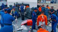 KP Wisanggeni Gelar Latihan Mitigasi Kecelakaan Laut di Perairan Sabang