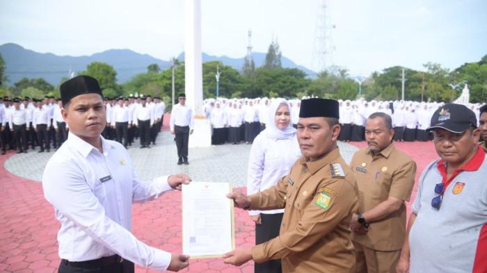 ALHAMDULILLAH, 890 PPPK Aceh Besar Terima SK