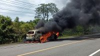 Cerita Mobil Terbakar di Aceh Jaya Versi Pemilik, ke Luar Asap hingga Suara Letusan