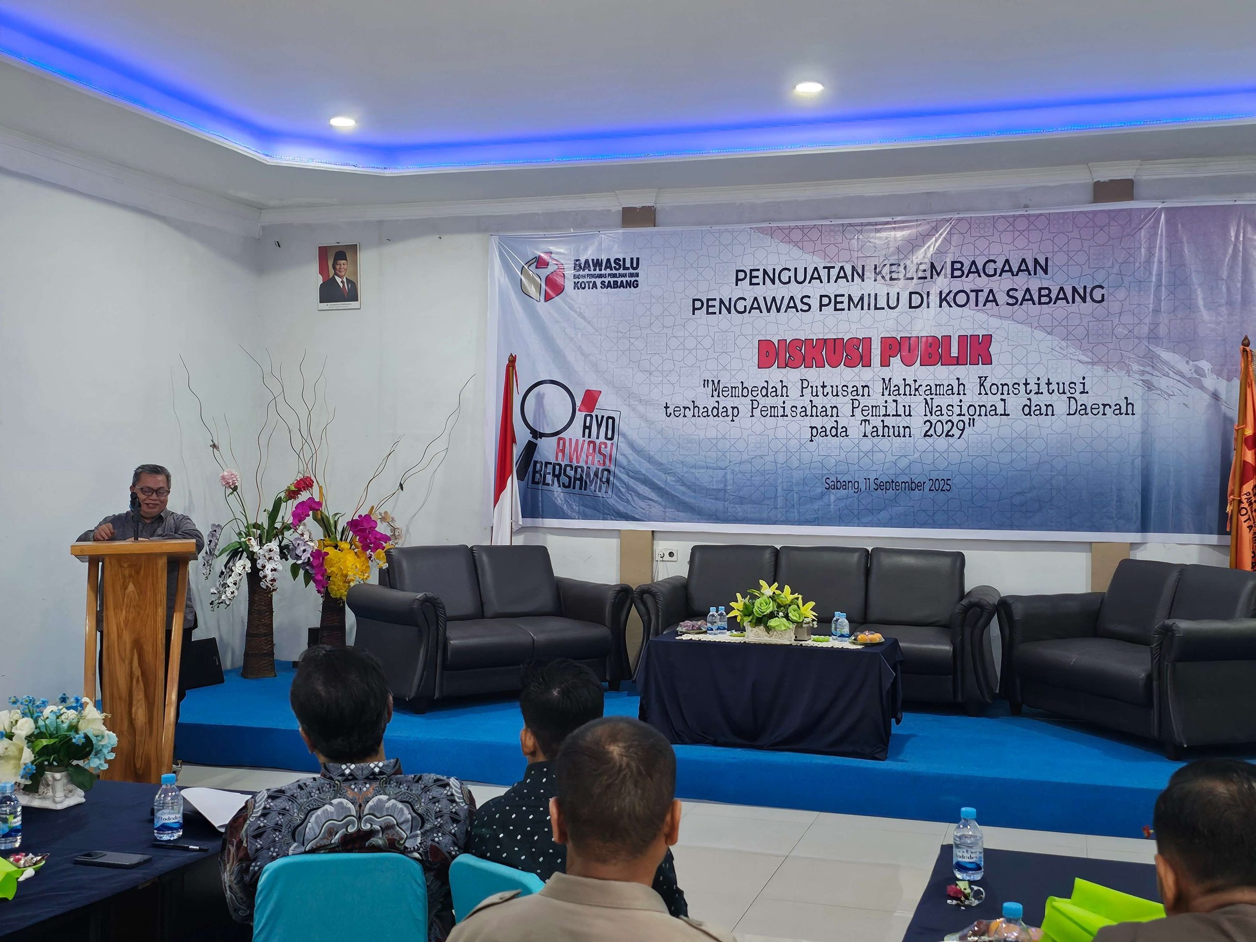 Wali Kota Sabang Soroti Pemisahan Pemilu Nasional Daerah