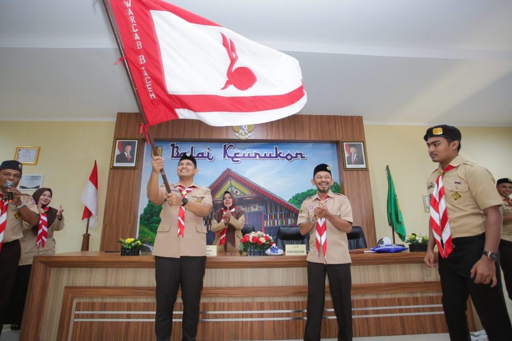 Wawalko Afdhal Terpilih Sebagai Ketua Kwarcab Pramuka Banda Aceh