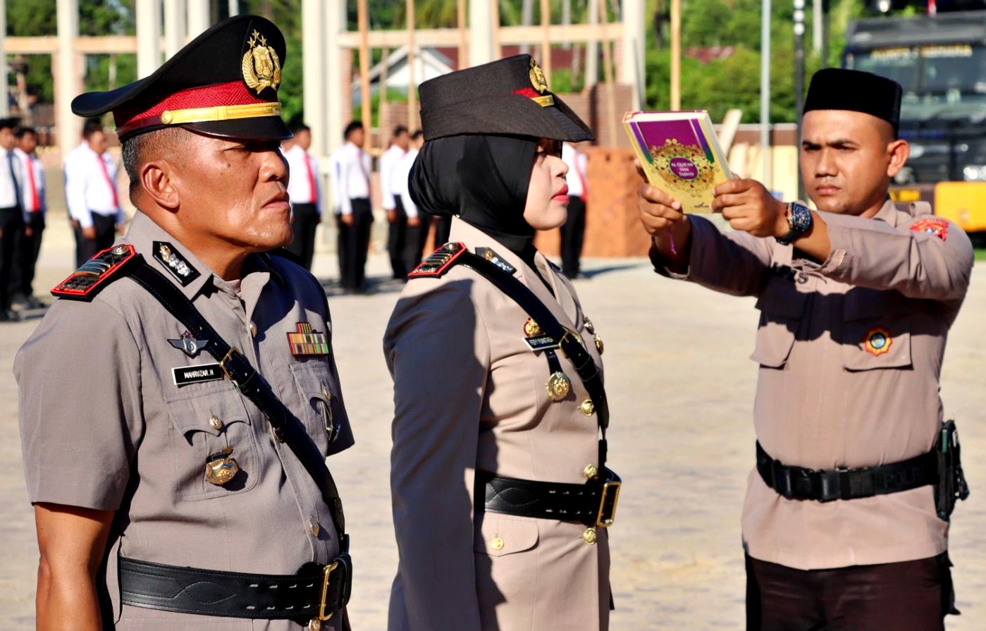 Mutasi Polres Pidie Jaya, Kasat Lantas Bergeser ke Kasi Humas