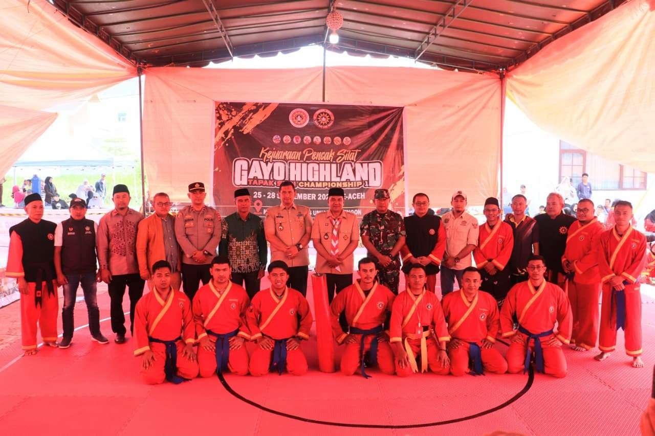 Wabup Muchsin Buka Kejuaraan Tapak Suci Se-Aceh