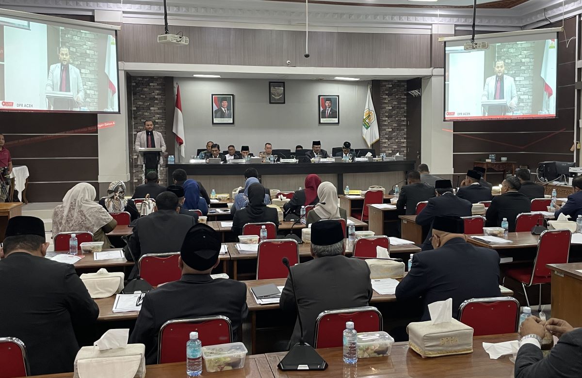 Seluruh Fraksi DPRA Setujui APBA Perubahan 2025