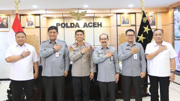 Kapolda dan Kemenkumham Aceh Komit Bersinergi Ciptakan Penegakan Humanis