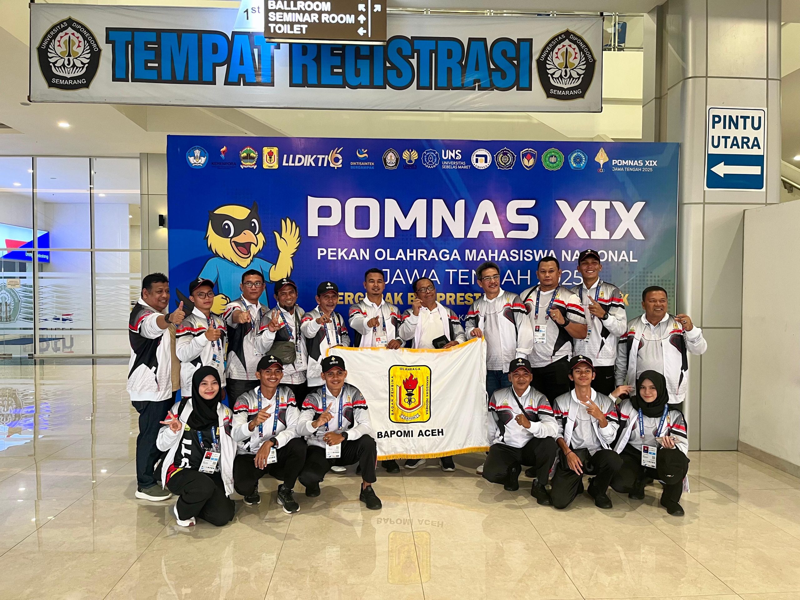 Atlet USK Mewakili Kontingen Bapomi Aceh Pada Pomnas 2025