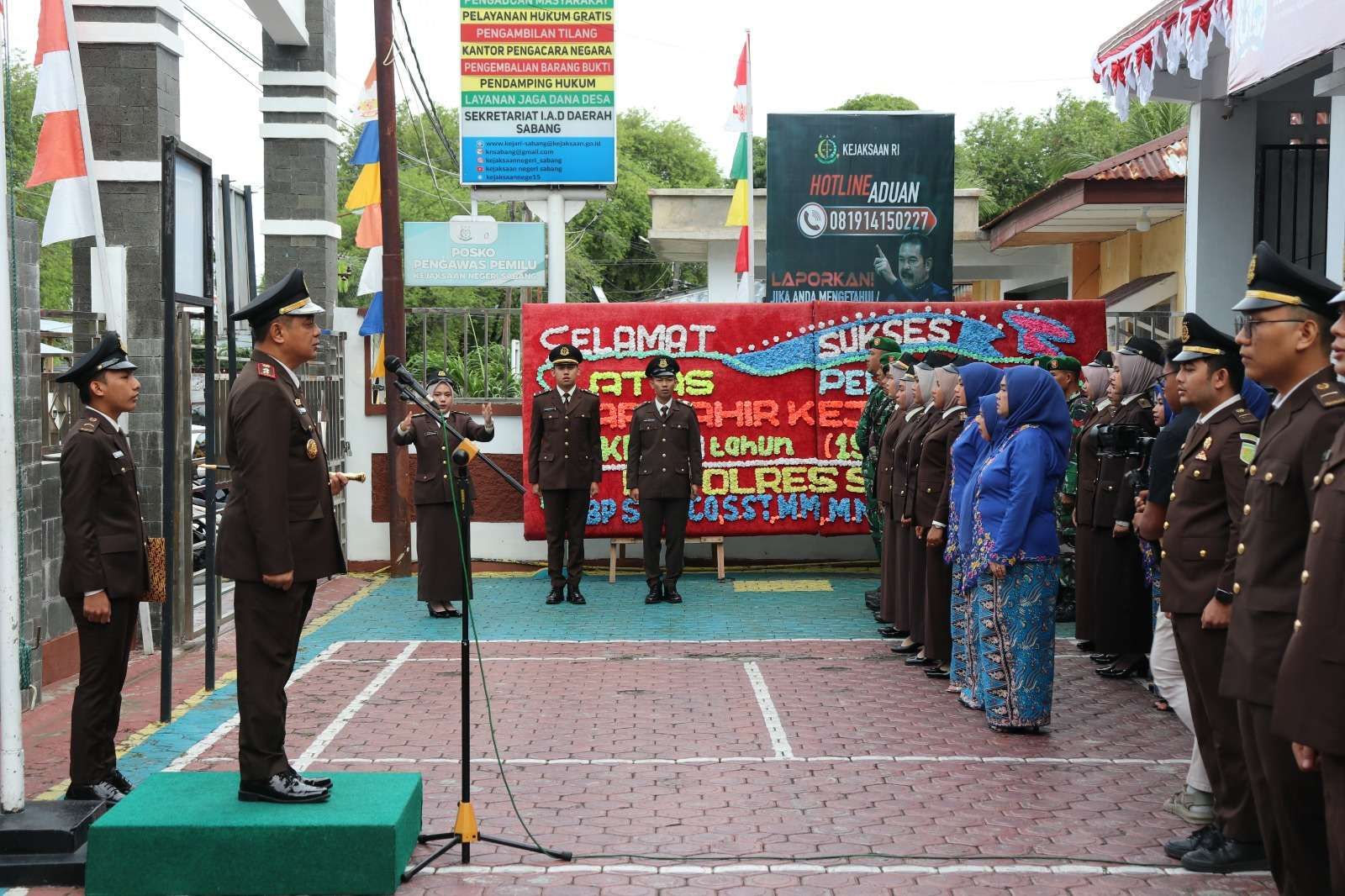 Kejari Sabang Peringati HUT Kejaksaan ke-80 Tahun
