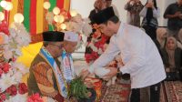 Pidie Jaya Sambut Hangat Kafilah MTQ Kabupaten Simeulue Dengan Pesejuk dan Adat Aceh