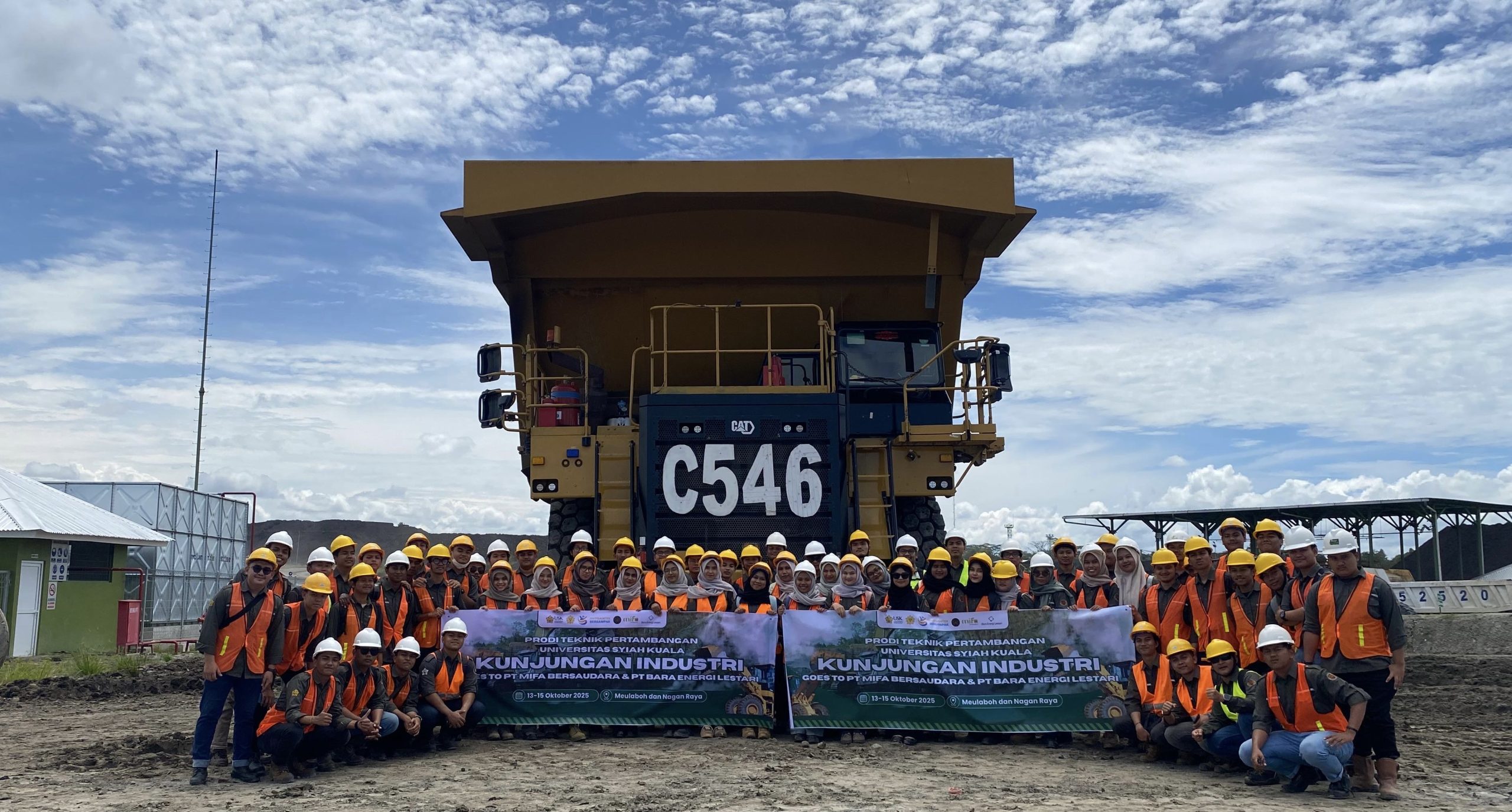 Mahasiswa Teknik Pertambangan USK Laksanakan Kunjungan Industri ke PT Mifa Bersaudara dan PT Bara Energi Lestari