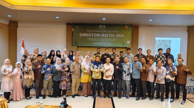 Delapan Baitul Mal se-Aceh Ikuti Kegiatan Tata Kelola Data Terintegrasi “Satu Data Aceh” Gelombang 1 di Langsa