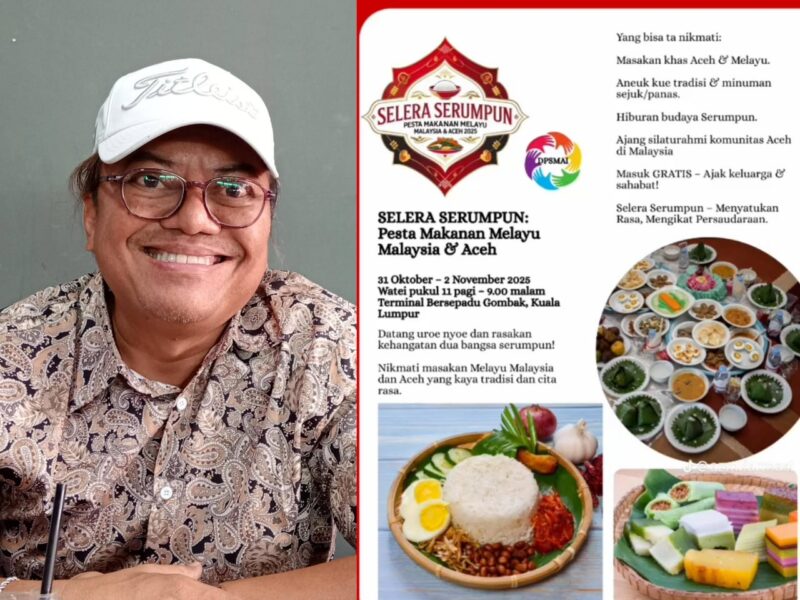 DPSMAI Akan Gelar Pesta Kuliner Malaysia & Aceh