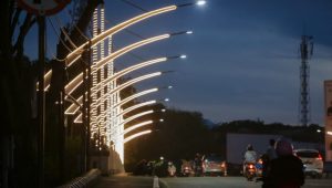 Pemko Banda Aceh Pasang 456 Lampu LED, Kota Kini Semakin Terang dan Indah di Malam Hari