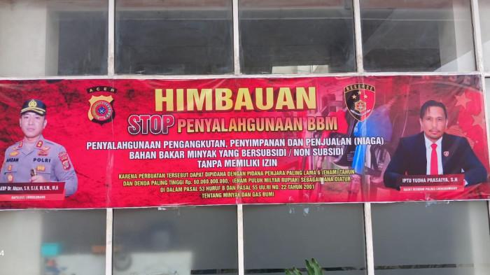 Penyalahgunaan BBM Bisa Dipenjara dan Denda Rp 60 Miliar, Ini Imbauan Kapolres Lhokseumawe