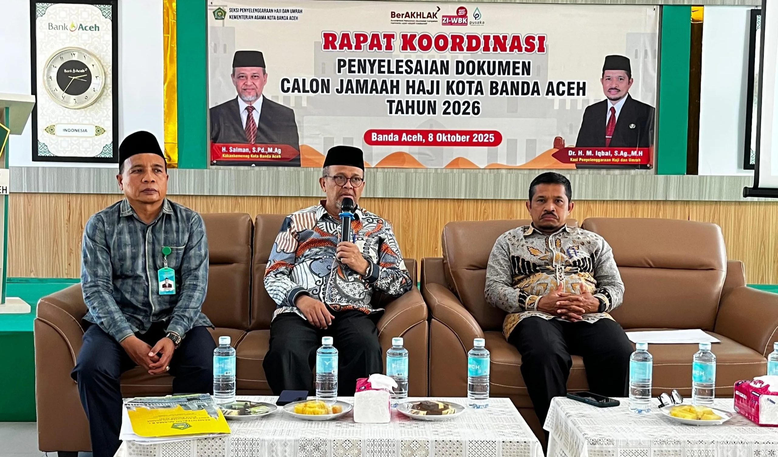 Kemenag Kota Banda Aceh Gelar Rapat Koordinasi Penyelesaian Dokumen Jemaah Haji Tahun 2026