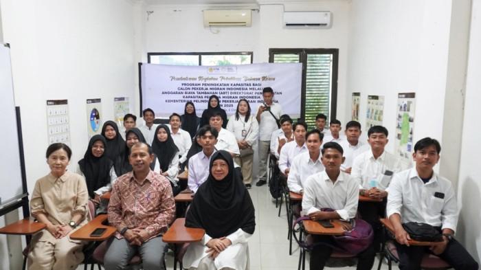 Calon Pekerja Migran asal Aceh Dilatih Bahasa Korea