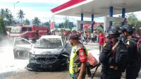 Mobil Terbakar Saat Isi BBM di Pidie Jaya, 2 Orang Alami Luka Bakar