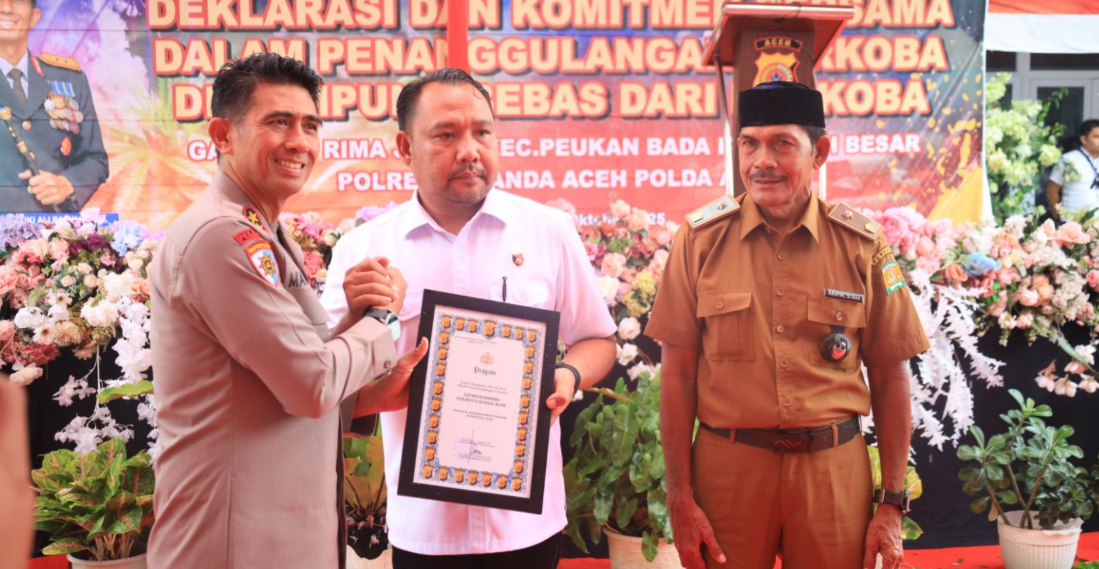 Polda Aceh Komitmen Cegah Narkotika: Bentuk dan Bina 94 KBDN di Seluruh Kabupaten/Kota