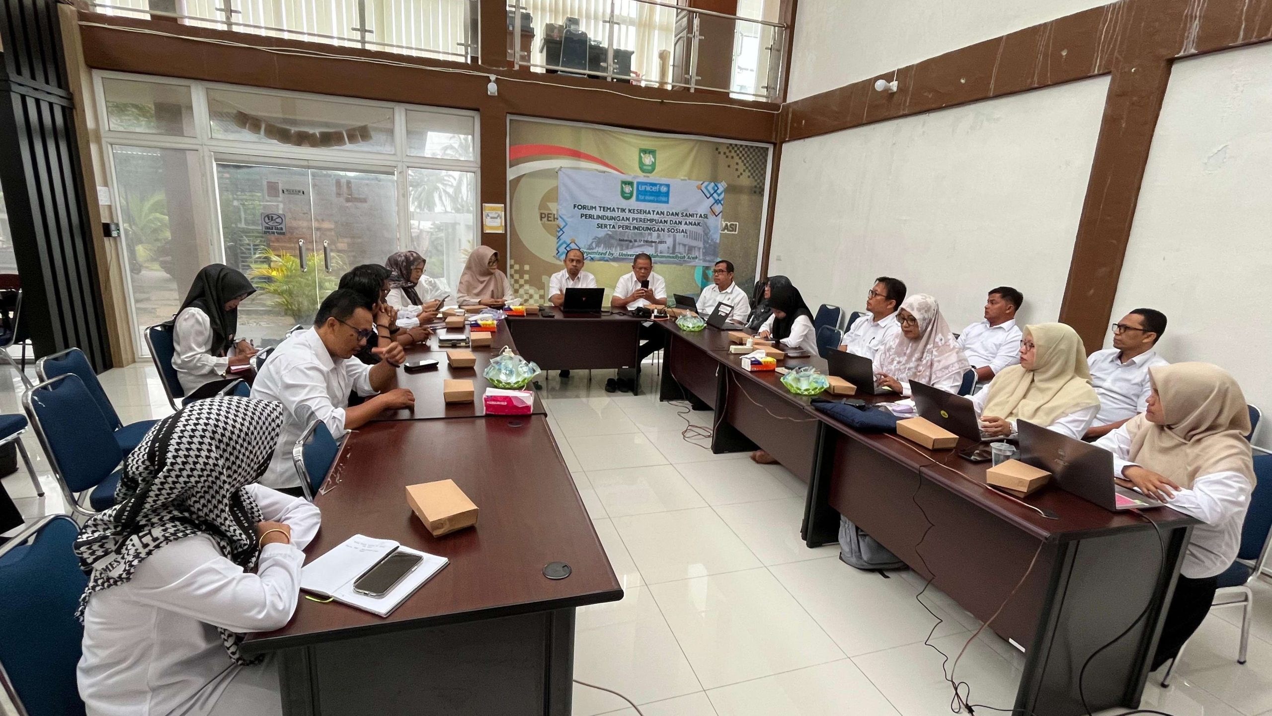 Unmuha, UNICEF, dan Pemko Sabang Bahas RPJM