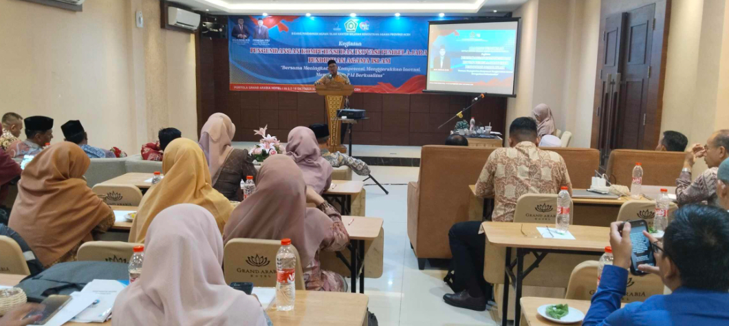 Kakanwil Kemenag Aceh Buka Acara Kompetensi dan Inovasi Guru PAI Sabang, Banda Aceh, Aceh Besar, dan Pidie